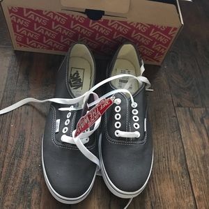 Grey Vans NWT